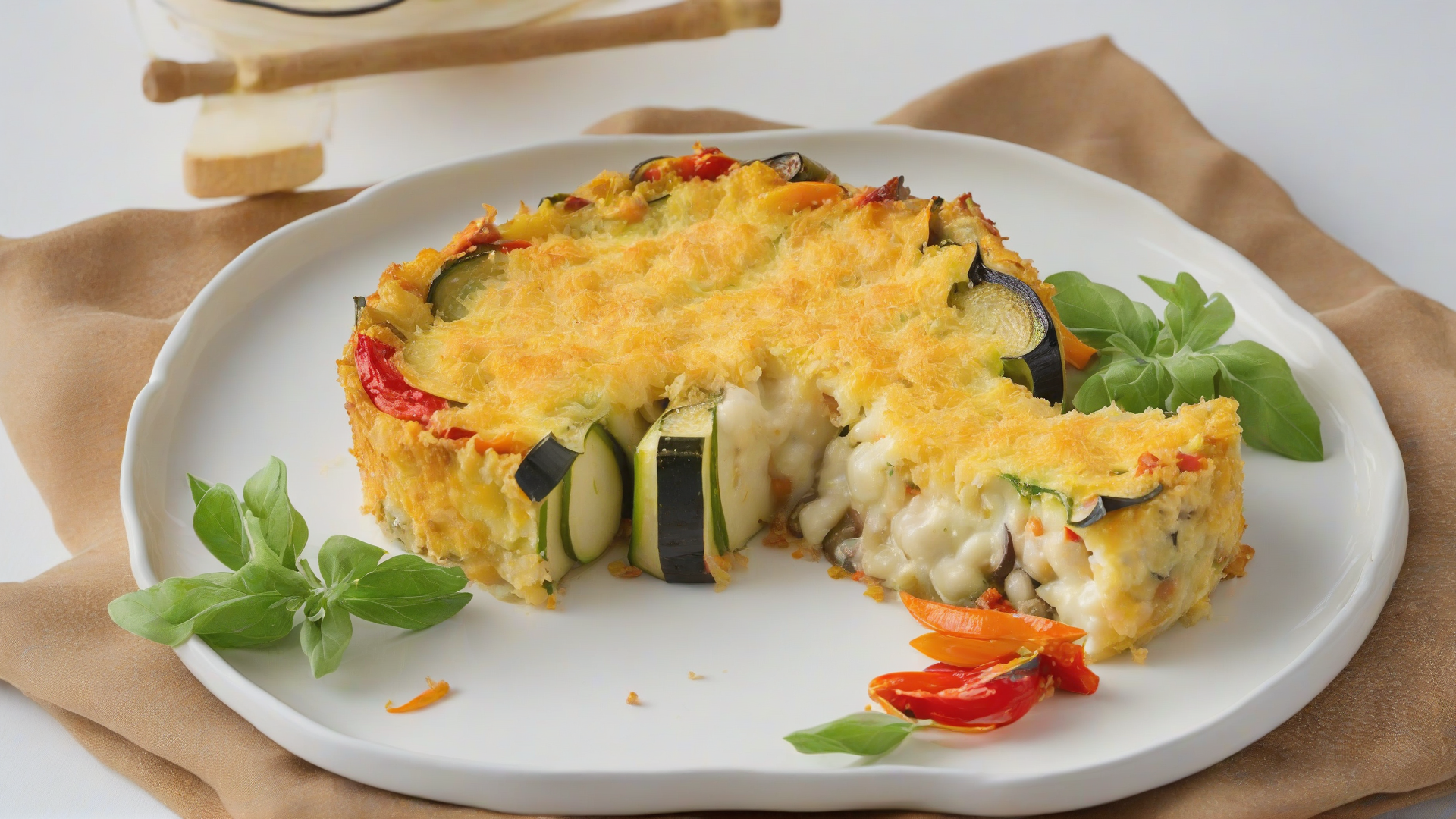 verdure al forno gratinate